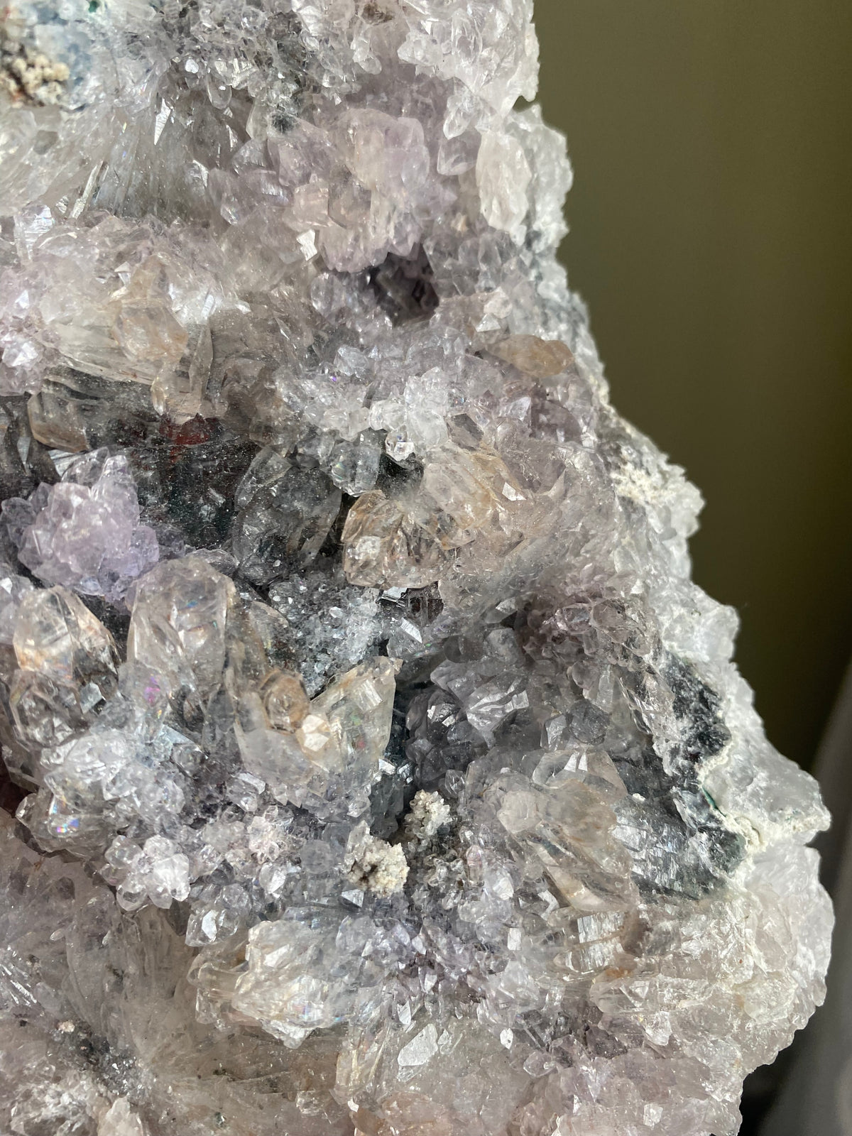 Large Purple and Blue Flowering Amethyst