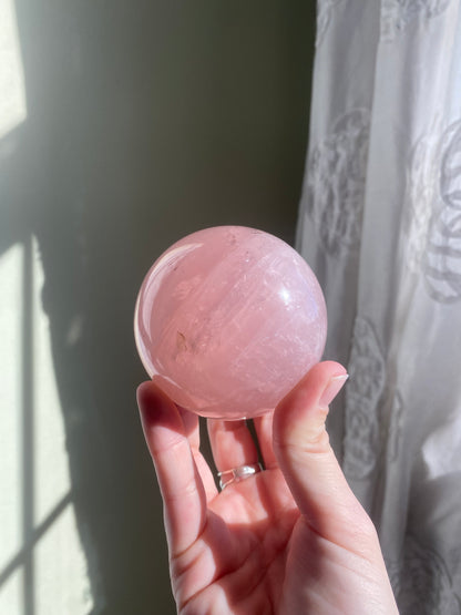 Rose Quartz Sphere