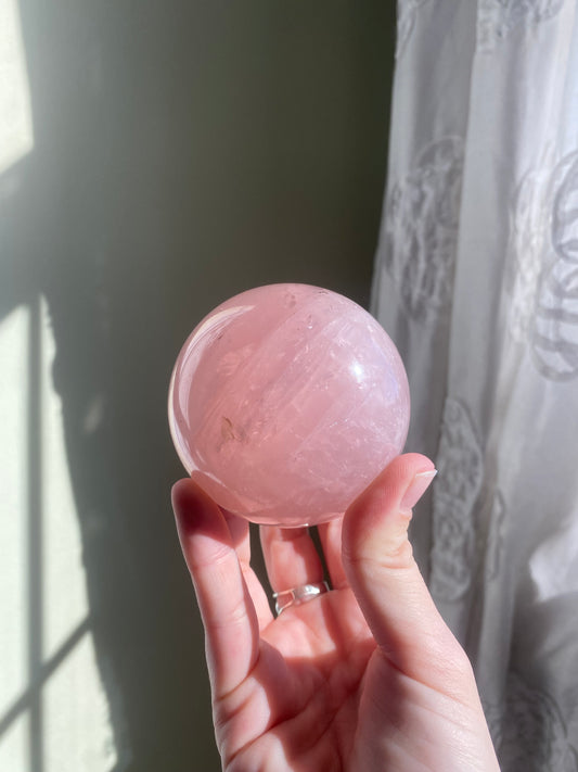 Rose Quartz Sphere