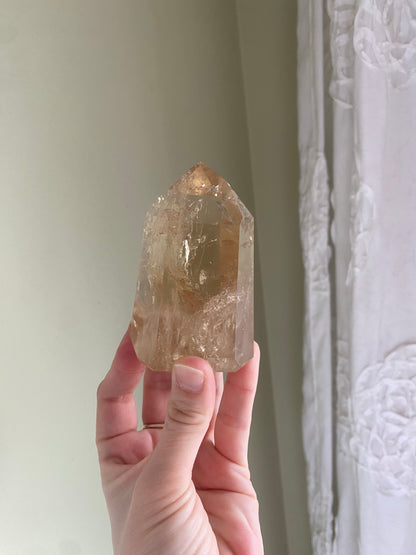 Natural Honey Citrine Tower