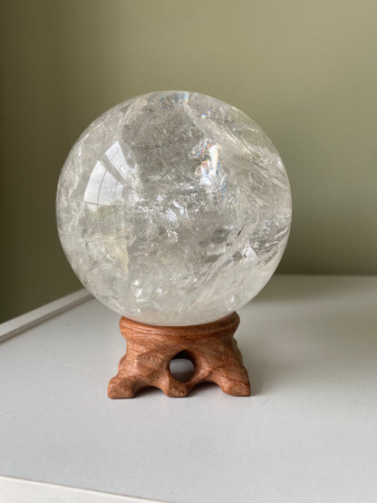 Brazilian Clear Quartz Sphere