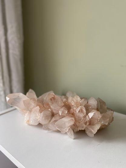 XL Pink Himalayan Samadhi Quartz Cluster