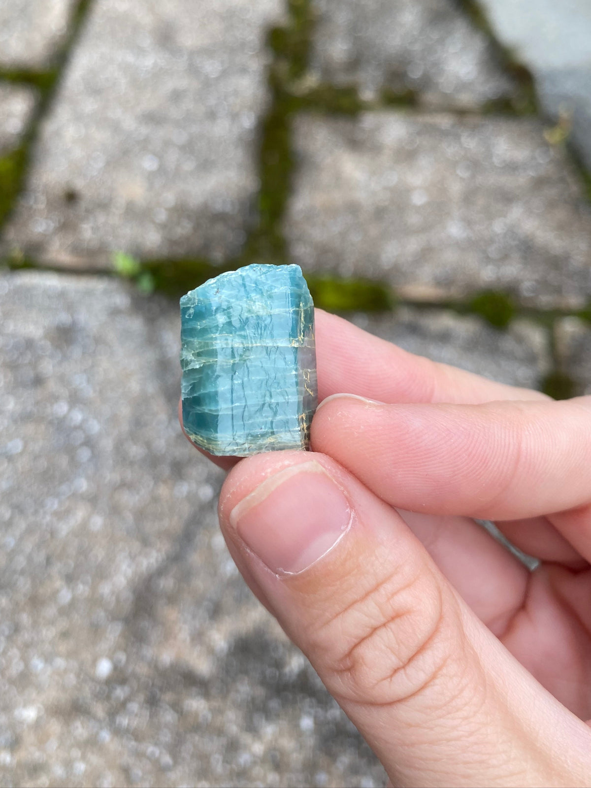 Baikal Apatite (Fluorapatite) - J