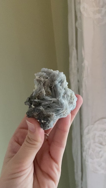 Blue Barite Specimen